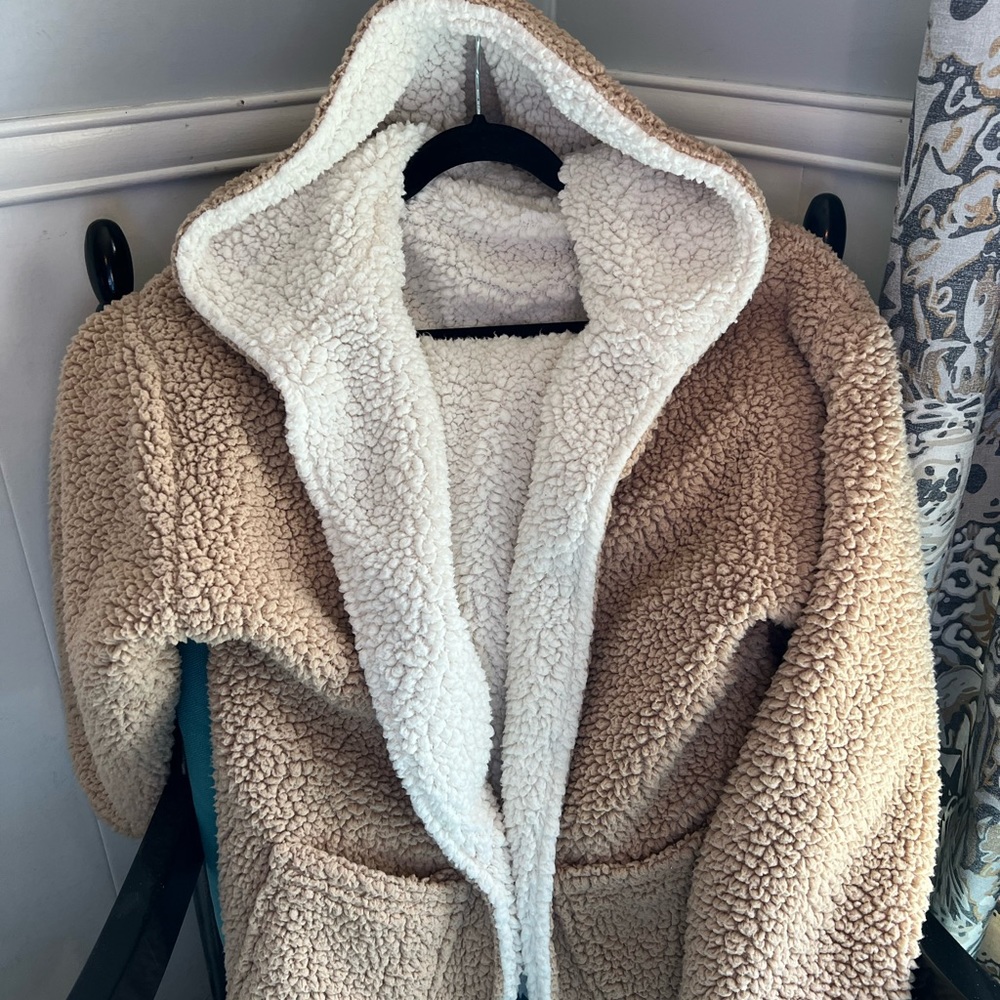 Love Tree Reversible Teddy Bear Coat